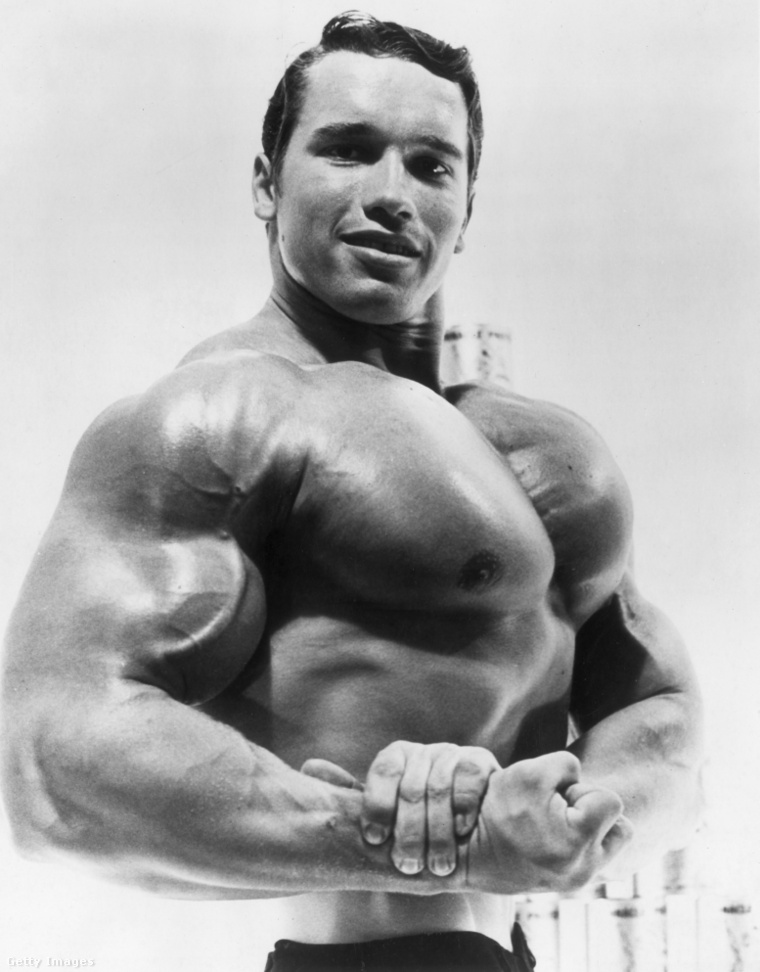 Arnold Schwarzenegger 1967-ben. (Fotó: Hulton Archive / Getty Images Hungary)