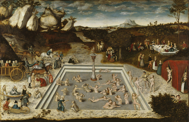 Az ifjúság kútja – a régiek ettől remélték az örök fiatalságot (Lucas Cranach festménye)