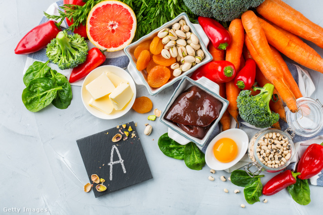 Az A-vitamin megtalálható a húsokban, a zöldségekben és a gyümölcsökben is