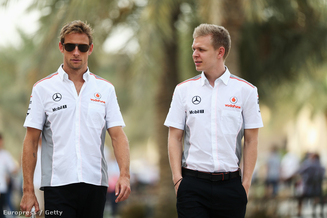 Jenson Button és Kevin Magnussen
