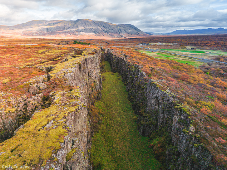 Az amerikai és európai tektonikai lemezek találkozása Izlandon