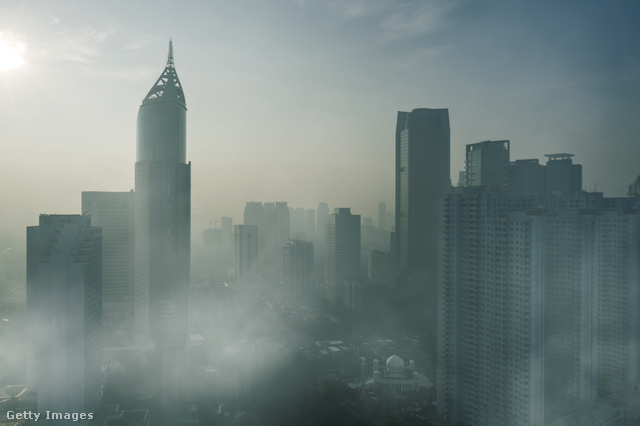 Jakarta a világ egyik legszennyezettebb városa