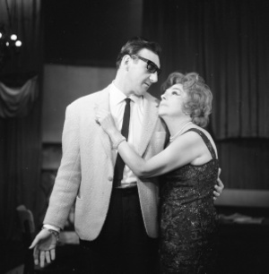Sinkovits Imrével a színpadon (1965)