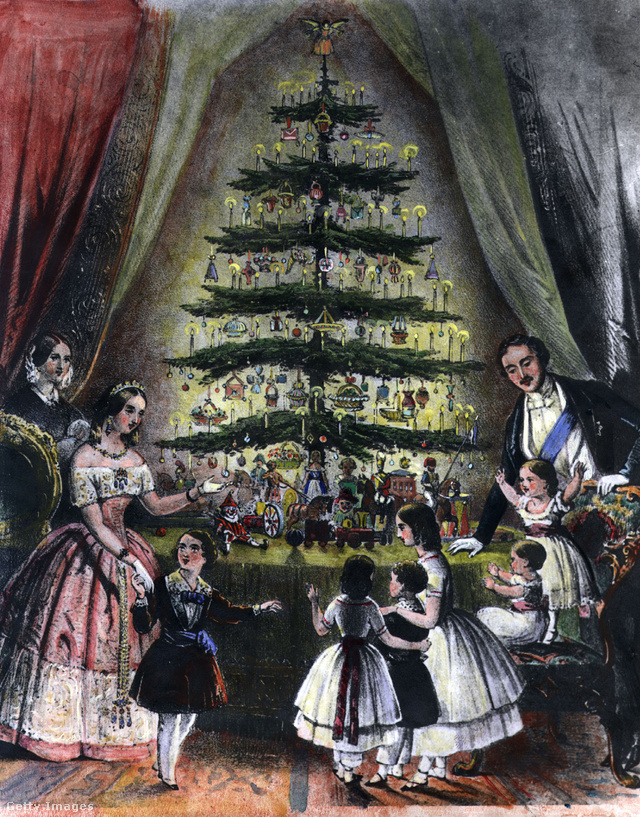 Viktória és Albert közös karácsonya meghonosította a karácsonyfa-állítás szokását