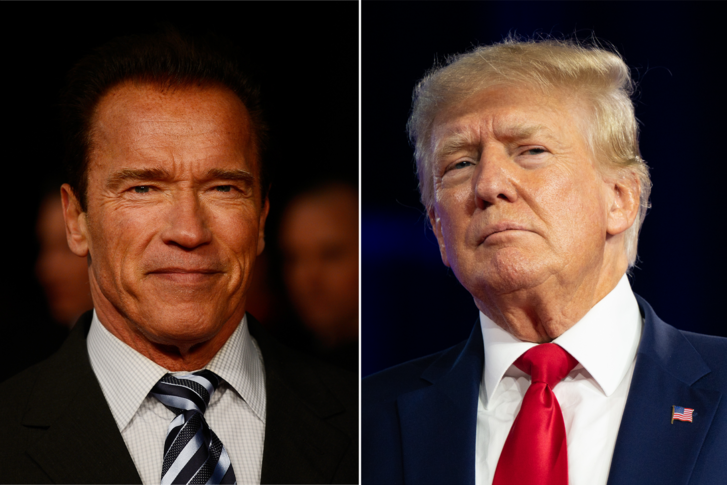 Arnold Schwarzenegger és Donald Trump