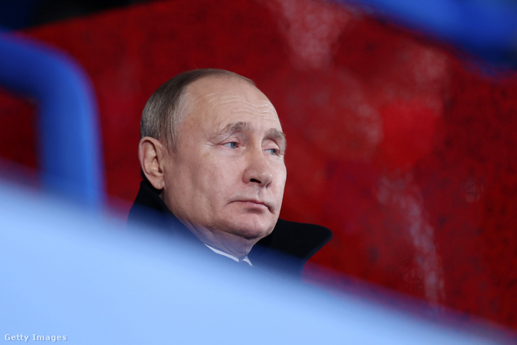 Vlagyimir Putyin 2022. február 4-én