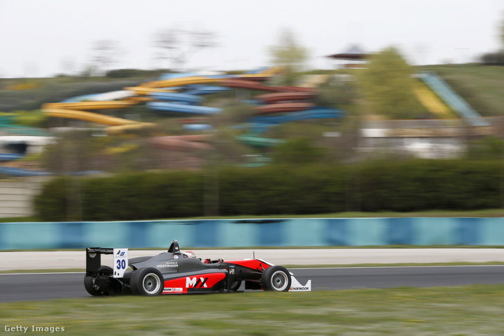 2014-ben még egy Formula–3-as autó volánja mögött a Hungaroringen