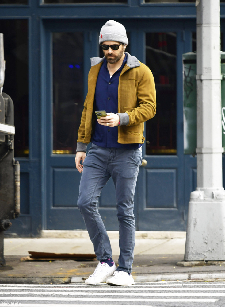 Ryan Reynoldsot is New York utcáin vették észre a paparazzik
