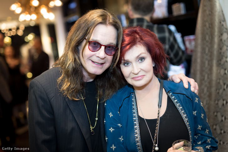 Ozzy Osbourne és Sharon Osbourne 2017. szeptember 28-án