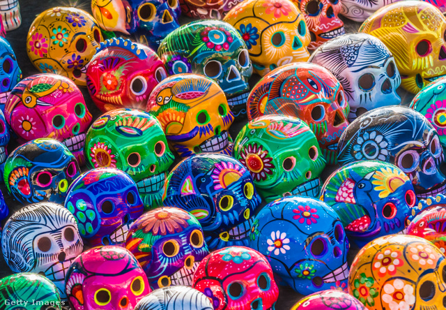 Mexikóban a halottak napján az életet ünneplik