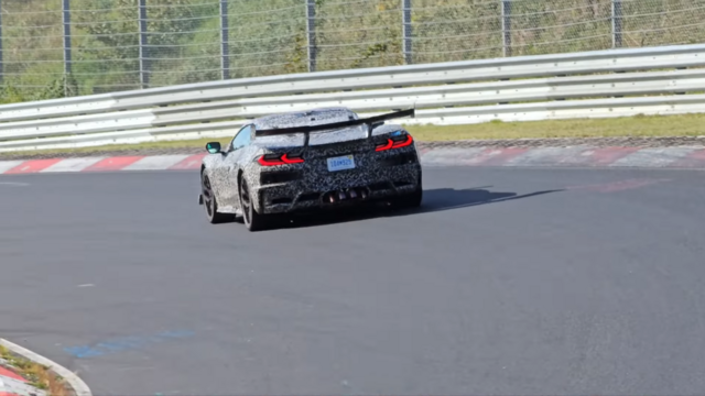 Corvette ZR1 testing on the Nürburgring Nordschleife 0-14 screen