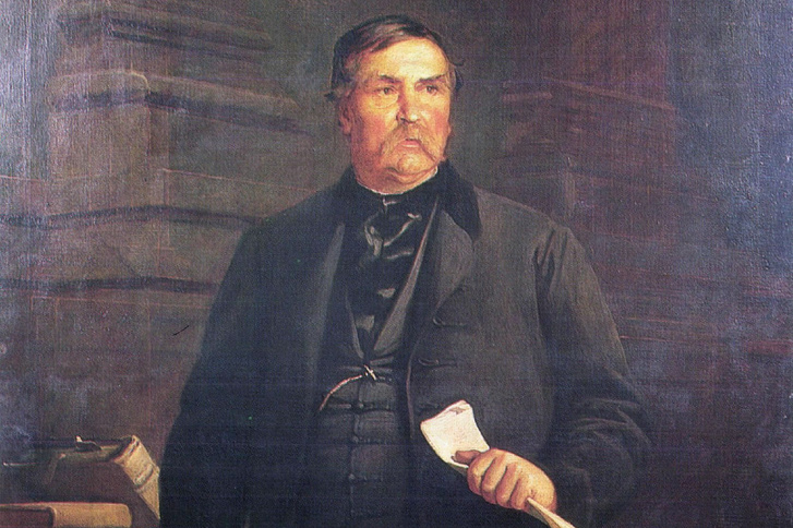 Székely Bertalan: Deák Ferenc portréja (1869)