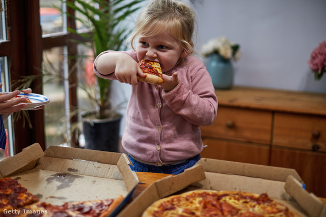A legtöbb pizzát a gyerekek eszik