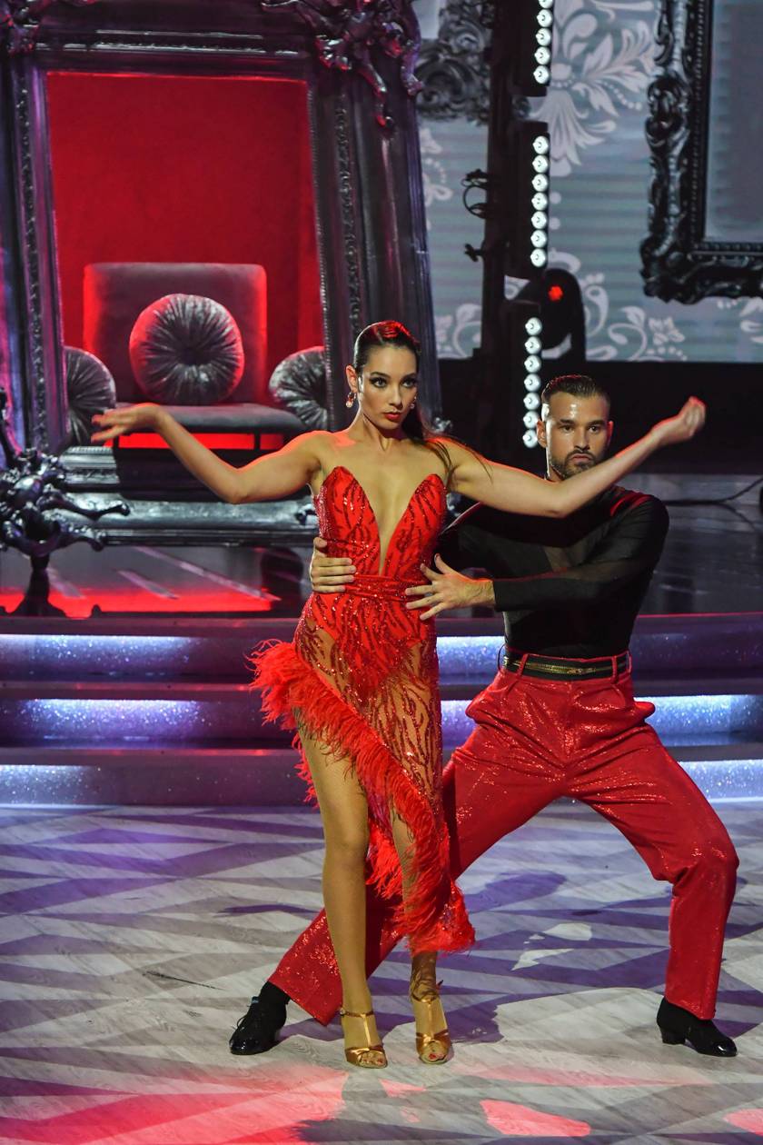 Hunyadi Donatella a Dancing with The Stars első adásában.