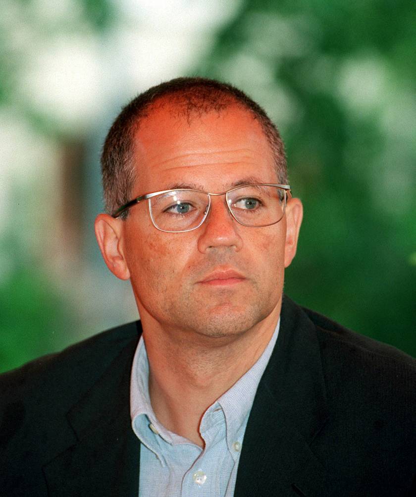 Héder Barna 2001-ben a Hungaroring Sport Rt. ügyvezető igazgatójaként egy rendezvényen.