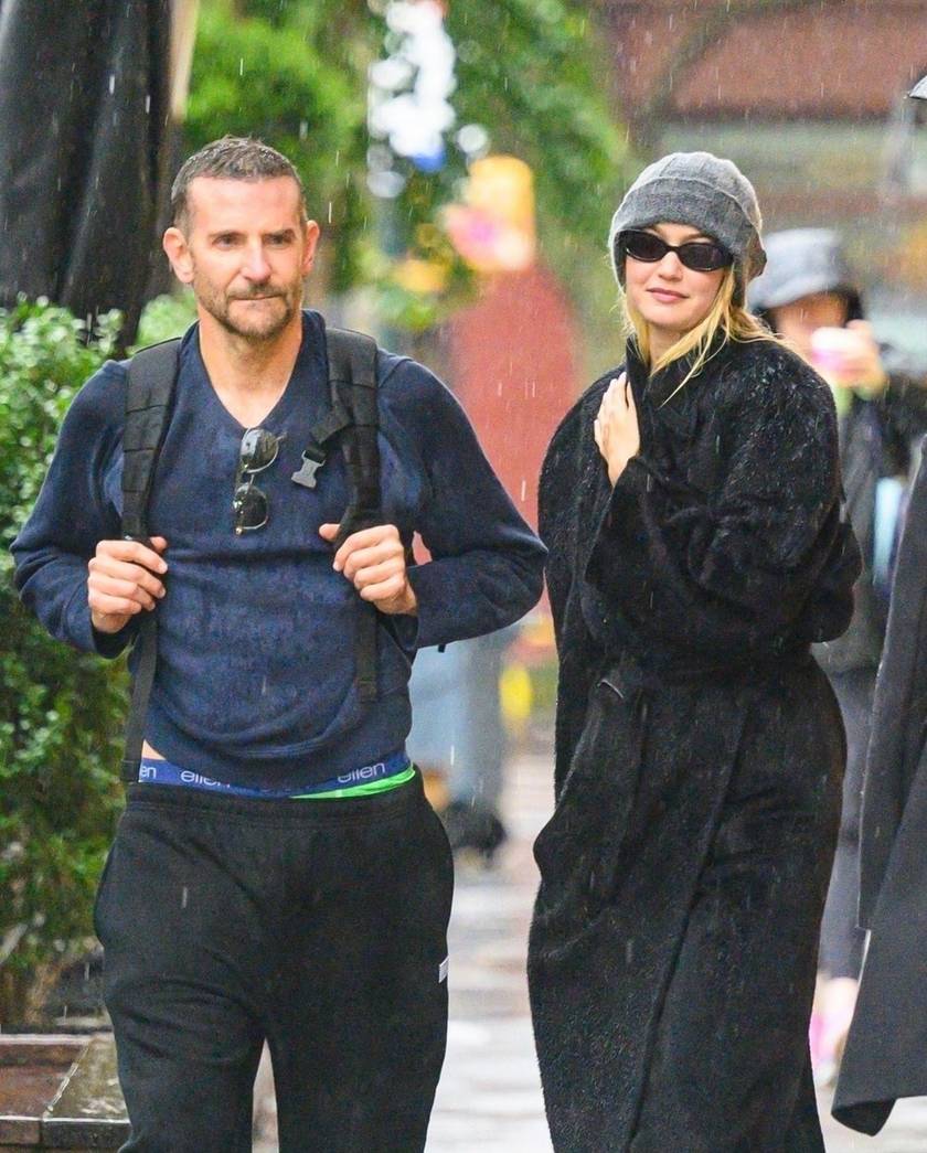 Bradley Cooper és Gigi Hadid október 20-án.