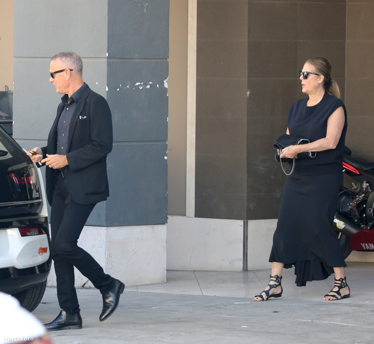 Tom Hanks és Rita Wilson Los Angeles utcáin került a paparazzik szeme elé