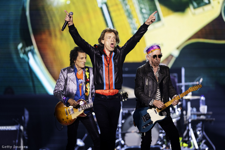 Mick Jagger és a The Rolling Stones. (Fotó: Nils Petter Nilsson / Getty Images Hungary)