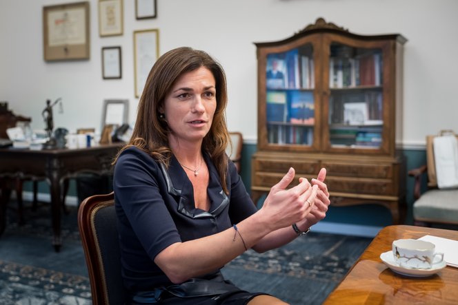 Varga Judit elmondta, mit gondol arról, hogy Orbán Viktor vele példálózott