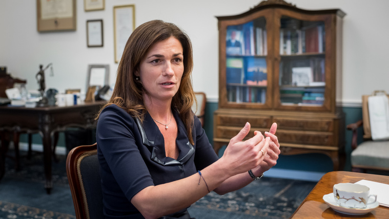 Varga Judit elmondta, mit gondol arról, hogy Orbán Viktor vele példálózott