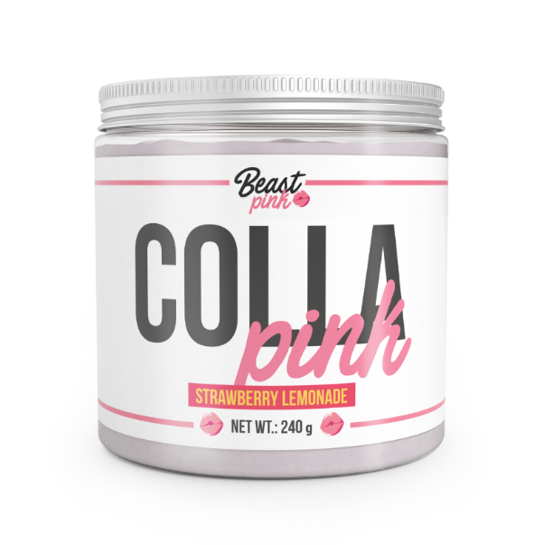 A BeastPink Colla Pink napi adagja nemcsak 6300 mg hidrolizált kollagén peptidet, hanem hialuronsavat, szőlőmagkivonatot, valamint válogatott vitaminok és ásványi anyagok kombinációját tartalmazza. 4990 forintba kerül.