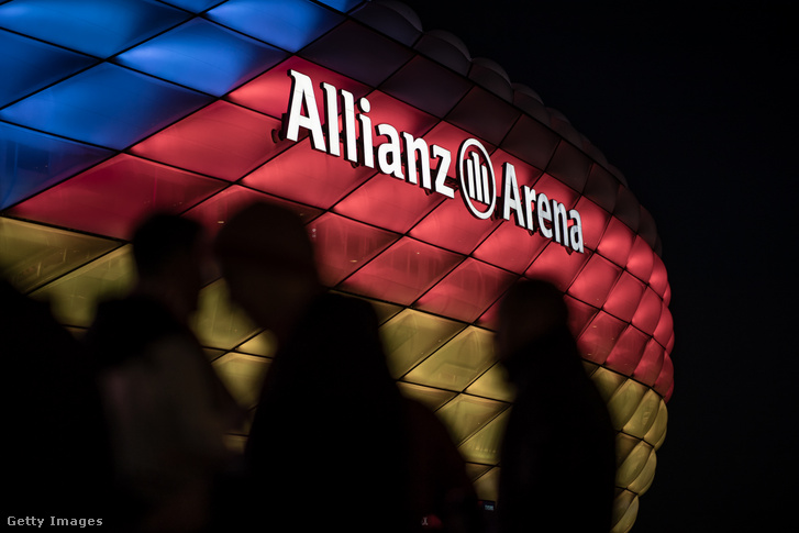 Az Allianz Arena Münchenben