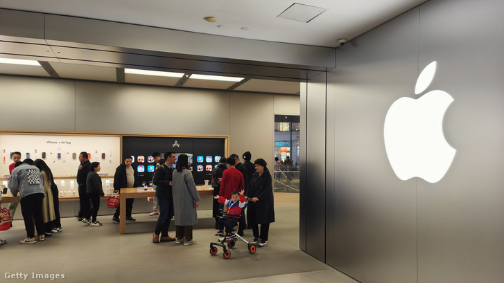 Apple üzlet Shanghaiban