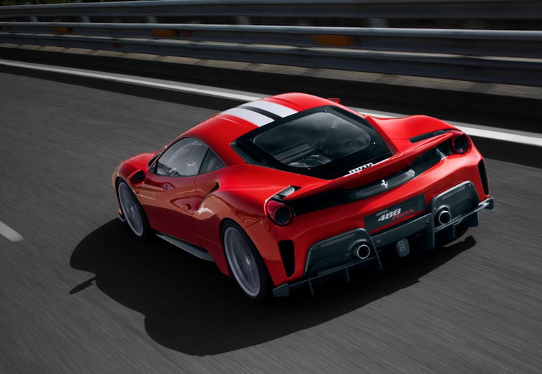 2018 – Ferrari 488 Pista – 1:21,5 – 3,9 liter V8, 720 lóerő, 340+ km/h