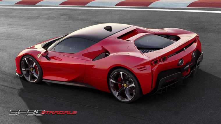2019 – Ferrari SF90 Stradale – 1:19 – 4 liter, V8, 1000 lóerő, 340 km/h