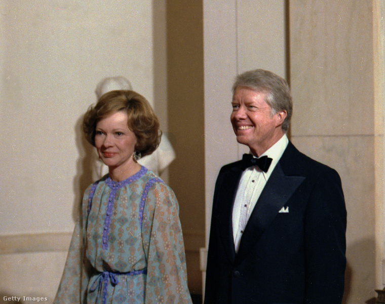 Rosalynn Carter és Jimmy Carter 1978-ban. (Fotó: HUM Images / Getty Images Hungary)