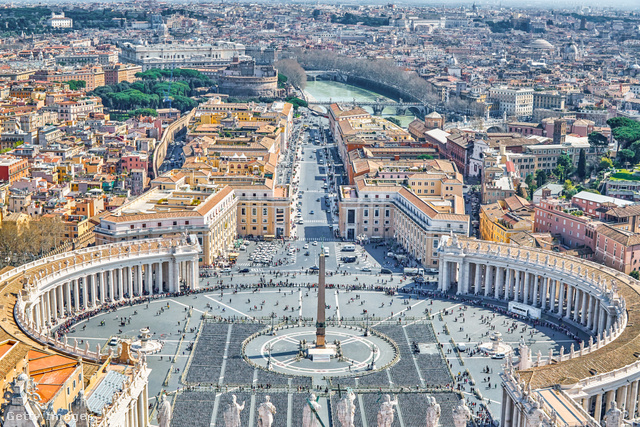 A teljes Vatikán az UNESCO Világörökség része