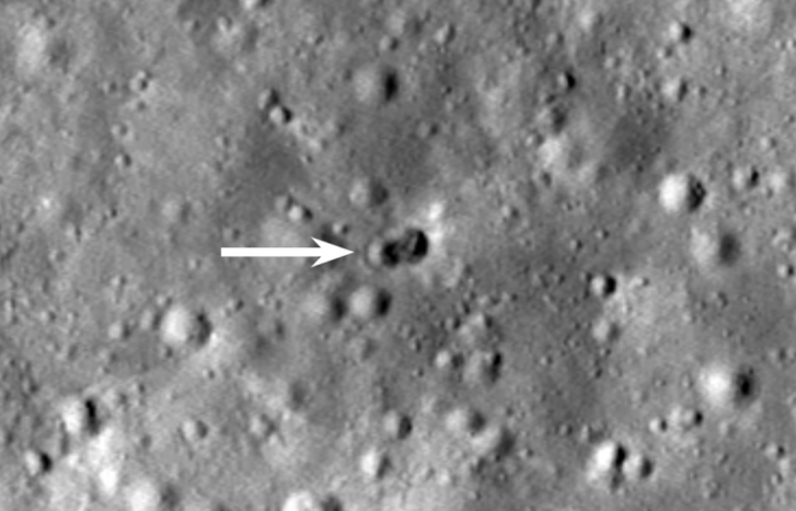 A Lunar Reconnaisance Orbiter találta meg a becsapódás helyét a Hold túloldalán