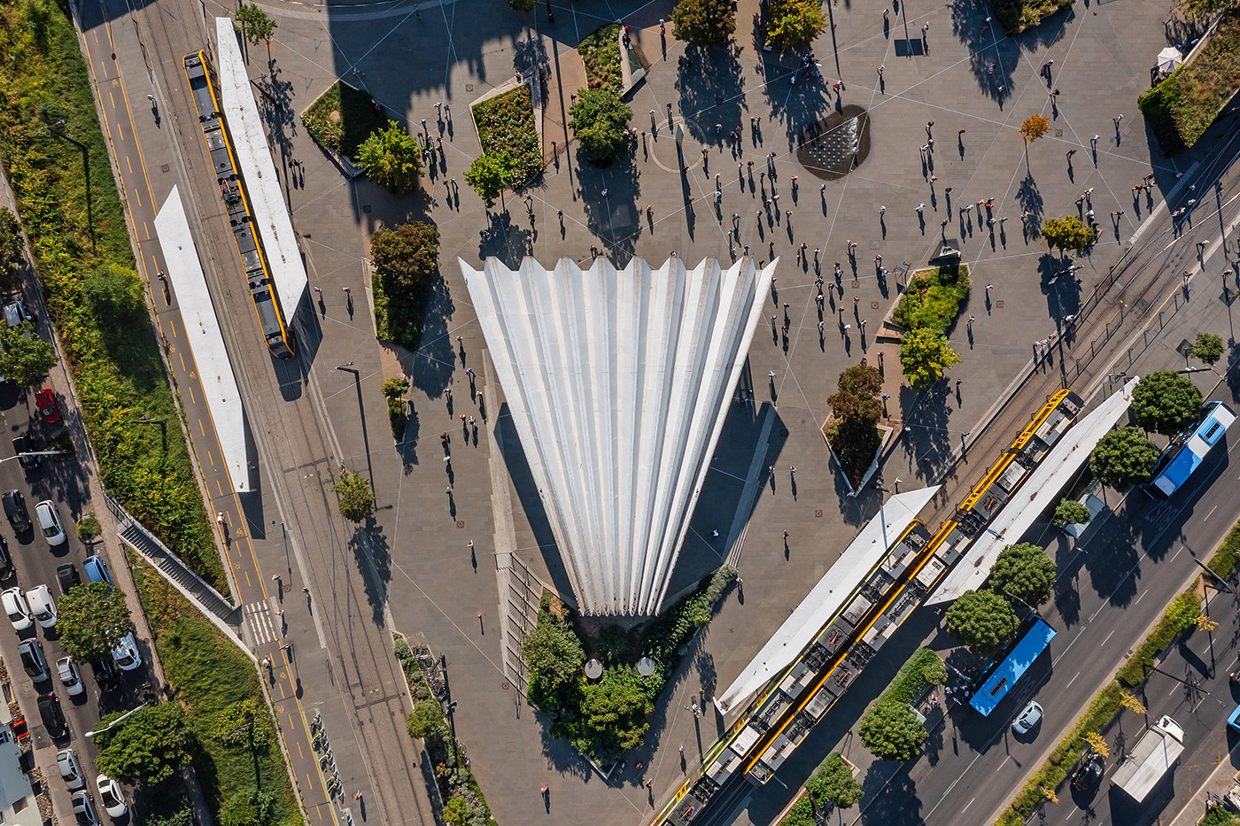 A Széll Kálmán tér legyezője