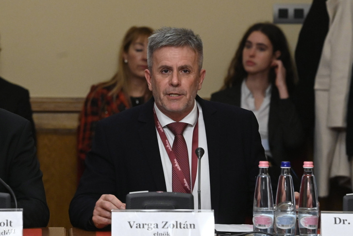 Varga Zoltán (DK) a testület elnöke Pintér Sándor belügyminiszter meghallgatásán az Országgyűlés Népjóléti Bizottságának ülésén az Országházban 2023. november 28-án.