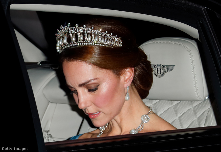 Katalin cambridge-i hercegné 2018. október 23-án Londonban