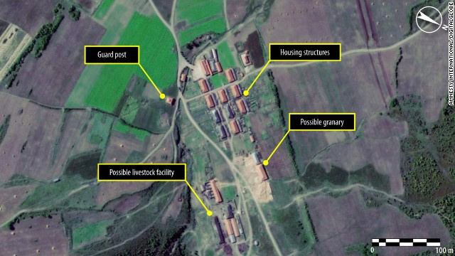 Műholdkép a 16-os táborról