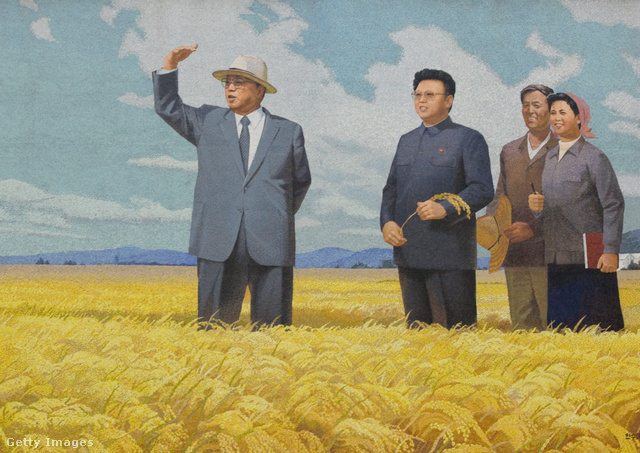 Kim Ir Szent fia, Kim Dzsong Il követte az ország elnökeként