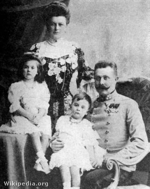 Ferenc Ferdinánd és családja