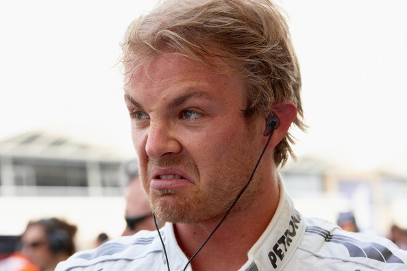 Rosberg nem lehetett boldog