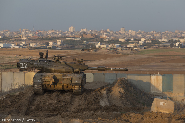 A Gázai-övezetet Izraeltől elválasztó határkerítés