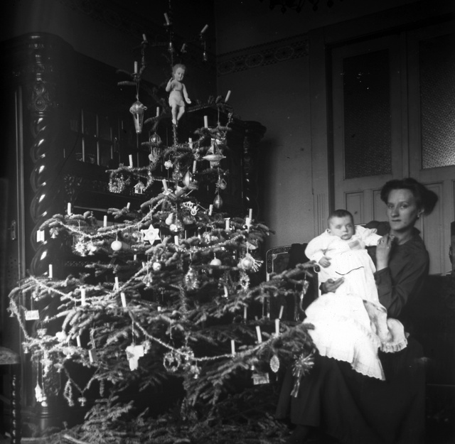 Az 1900-as elején már minden magyar háztartásban ott volt a díszes fenyő karácsony estéjén