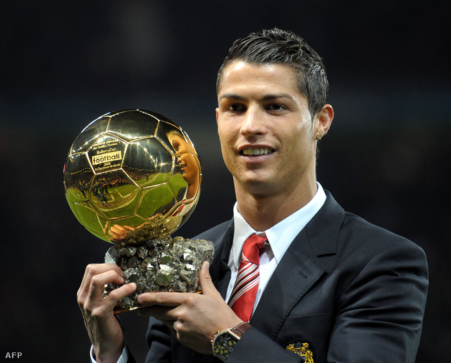 C. Ronaldo az Aranylabdával