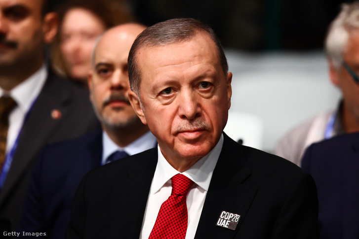 Recep Tayyip Erdogan 2023. december 1-jén