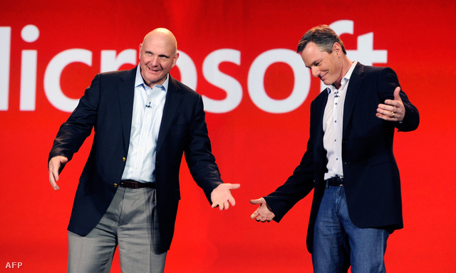 Steve Ballmer és Dr. Paul E. Jacobs a tavalyi CES-en