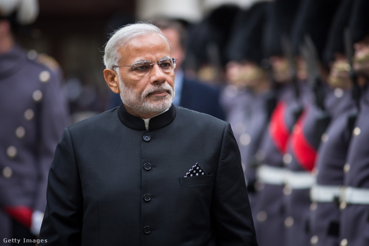 Narendra Modi indiai miniszterelnök 2015. november 12-én Londonban