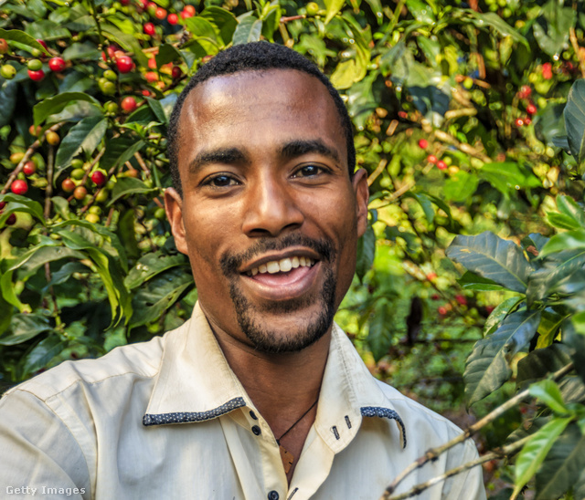 Etióp fiatalember