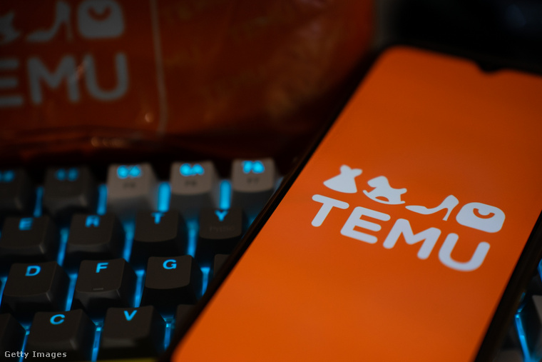 2023. legnépszerűbb alkalmazása a Temu lett. (Fotó: NurPhoto / Getty Images Hungary)
