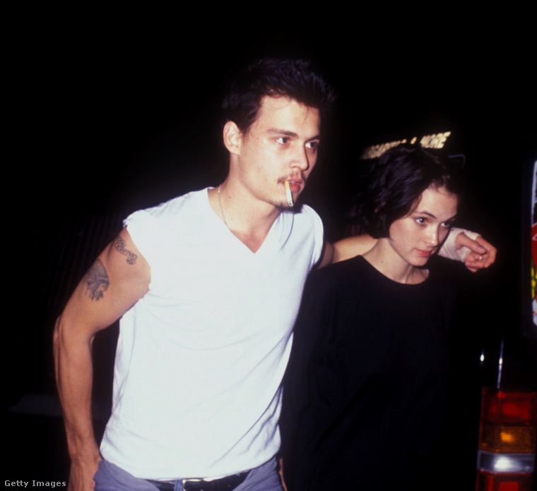 Johnny Depp és Winona Ryder 1990-ben. (Fotó: Barry King / Getty Images Hungary)