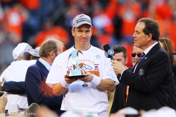 Peyton Manning Super Bowlig vitte a Denvert