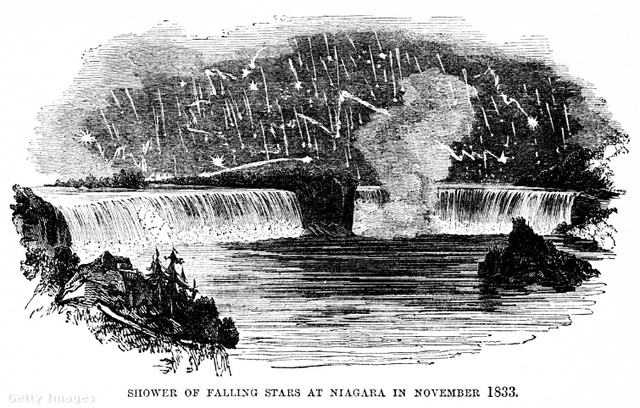 A Niagara fölött is záporoztak a meteorok